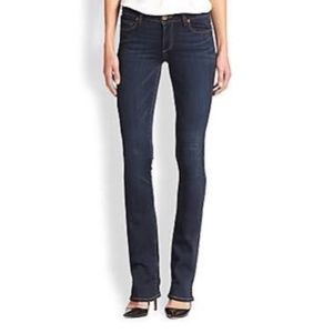 Paige Manhattan Dark Wash Bootcut Jeans